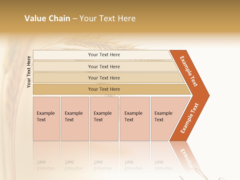 Wheat Agricultural Plant PowerPoint Template