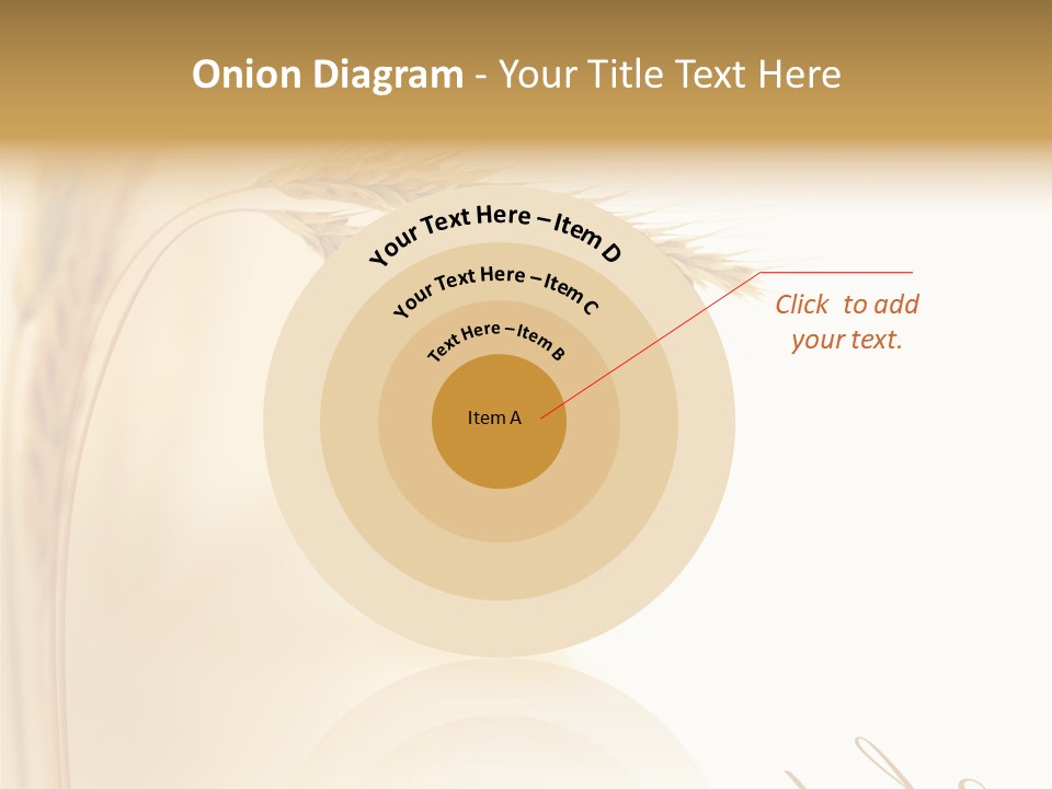Wheat Agricultural Plant PowerPoint Template