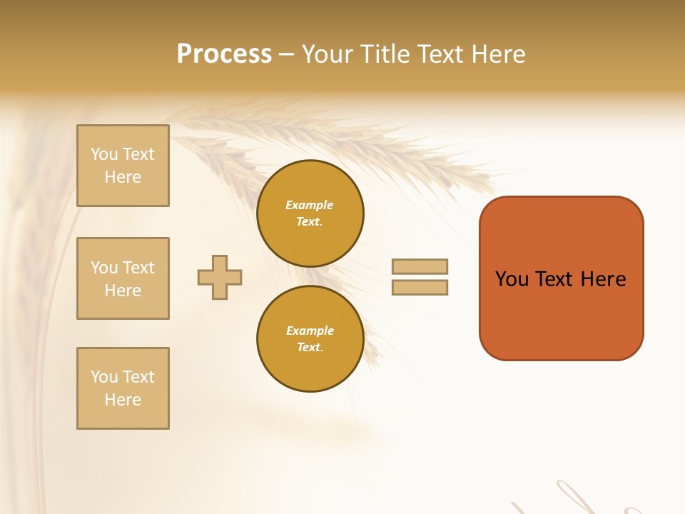 Wheat Agricultural Plant PowerPoint Template