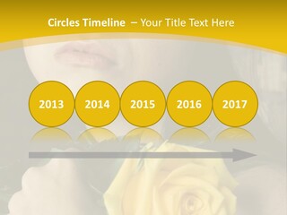 Portrait Young Bandage PowerPoint Template