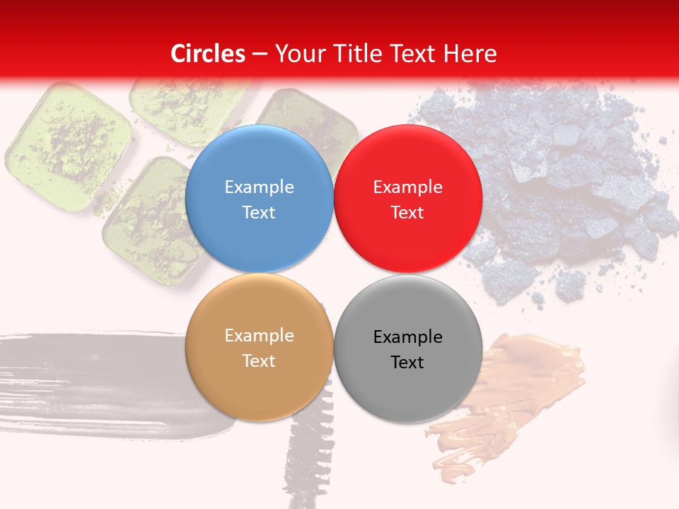 Make Lipstick Mascara PowerPoint Template