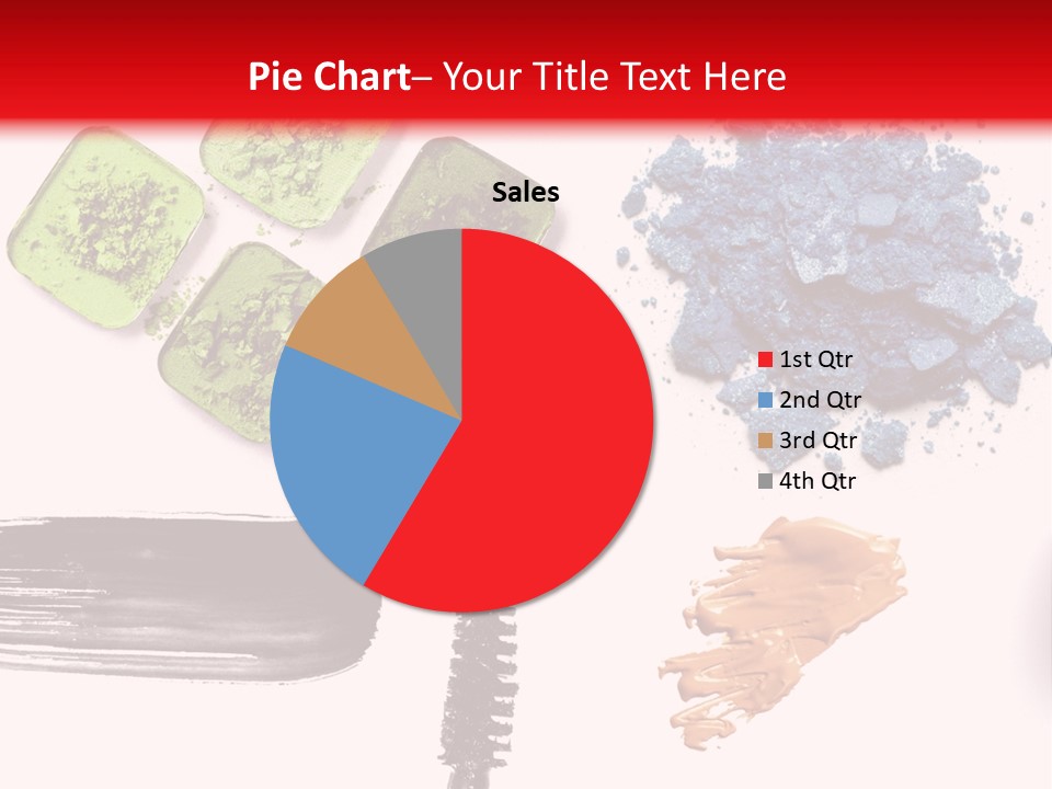 Make Lipstick Mascara PowerPoint Template