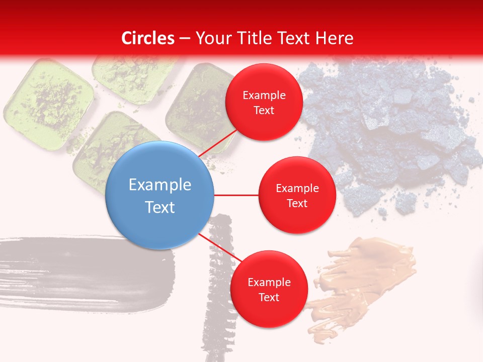 Make Lipstick Mascara PowerPoint Template