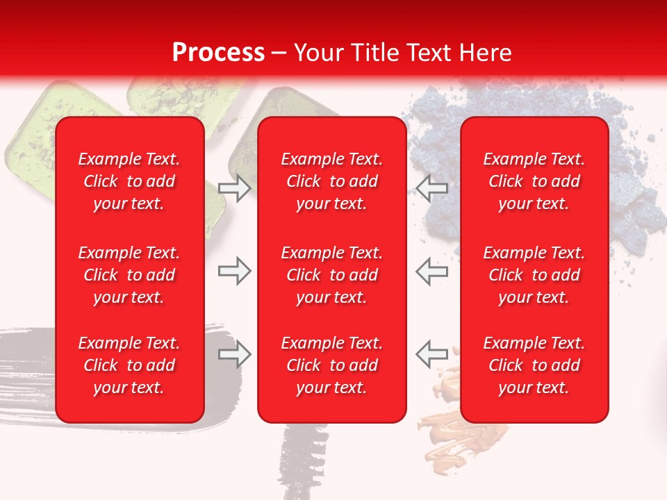 Make Lipstick Mascara PowerPoint Template