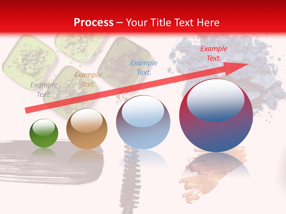 Make Lipstick Mascara PowerPoint Template