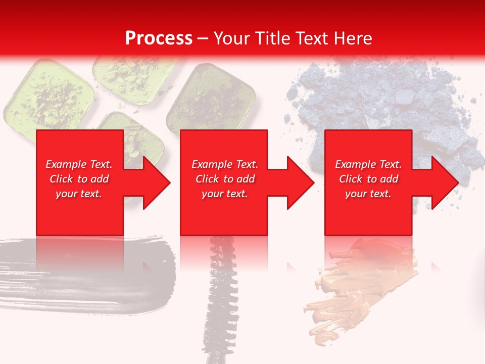 Make Lipstick Mascara PowerPoint Template