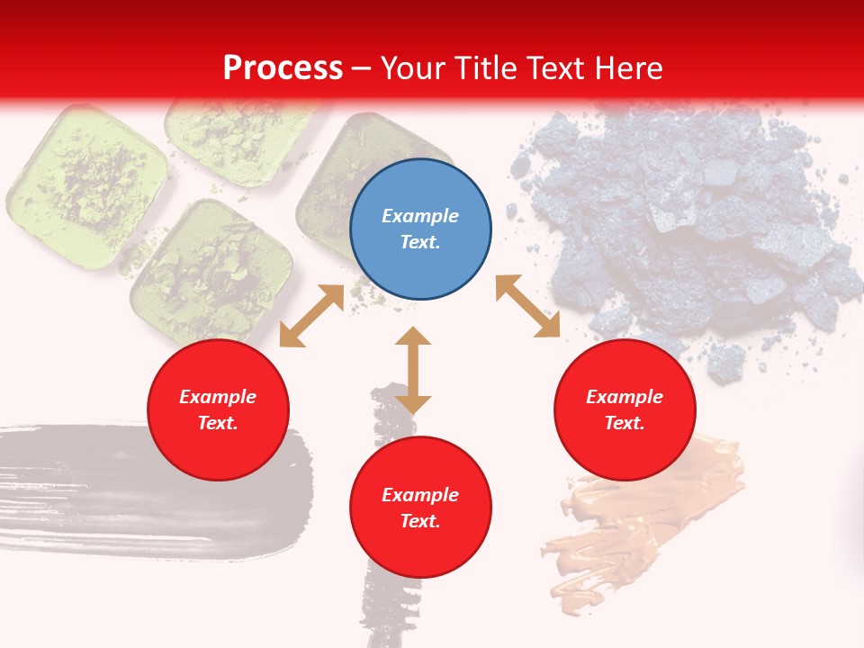 Make Lipstick Mascara PowerPoint Template
