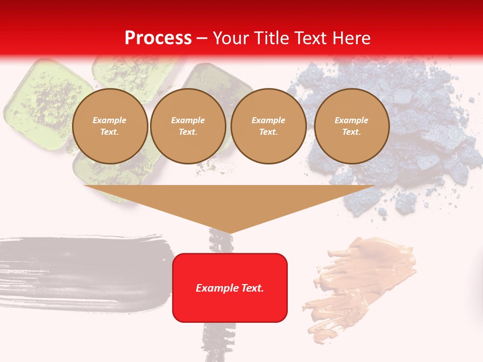 Make Lipstick Mascara PowerPoint Template