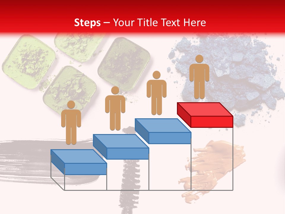 Make Lipstick Mascara PowerPoint Template