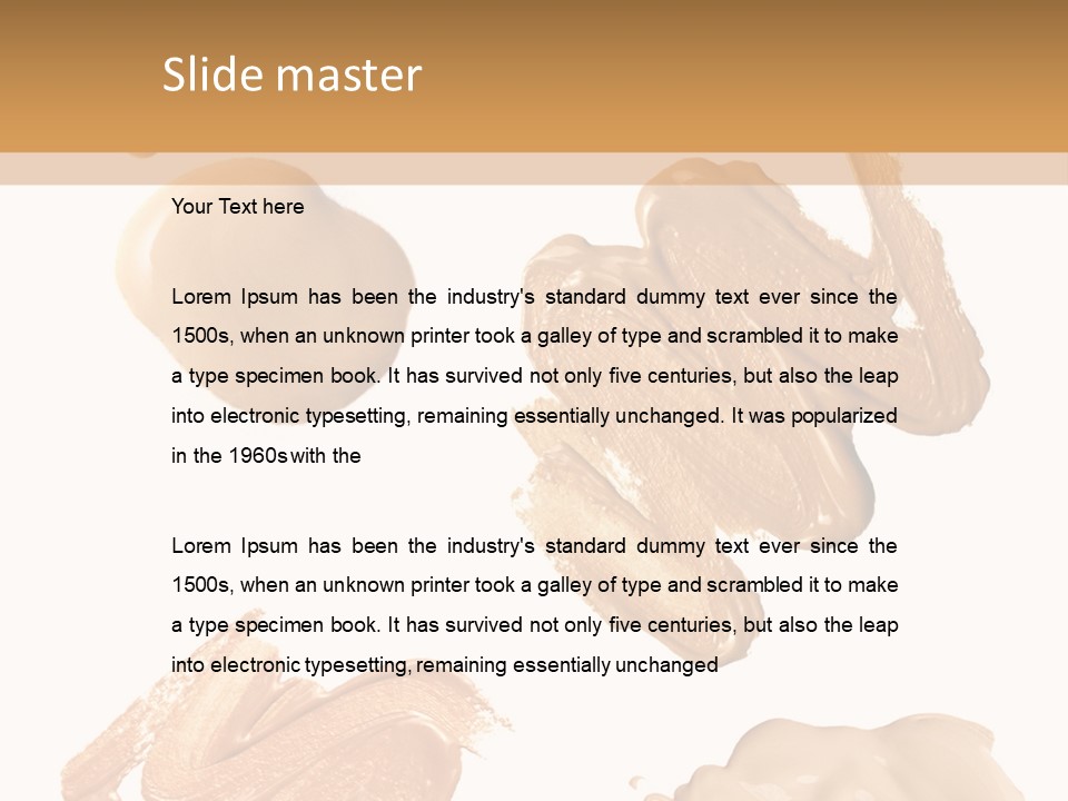 Beige Treatment Beauty PowerPoint Template