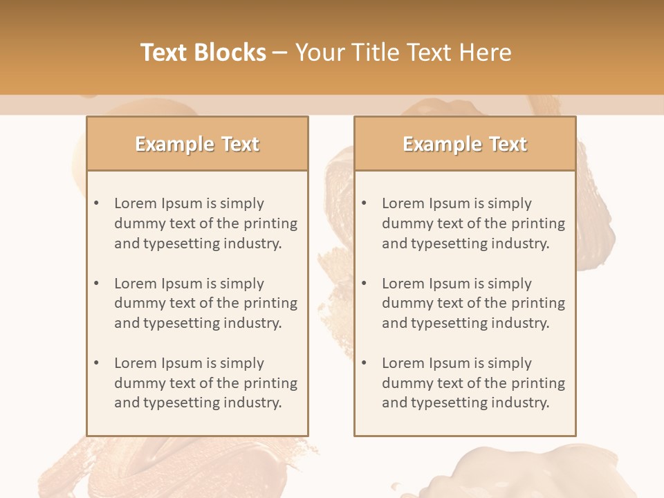 Beige Treatment Beauty PowerPoint Template