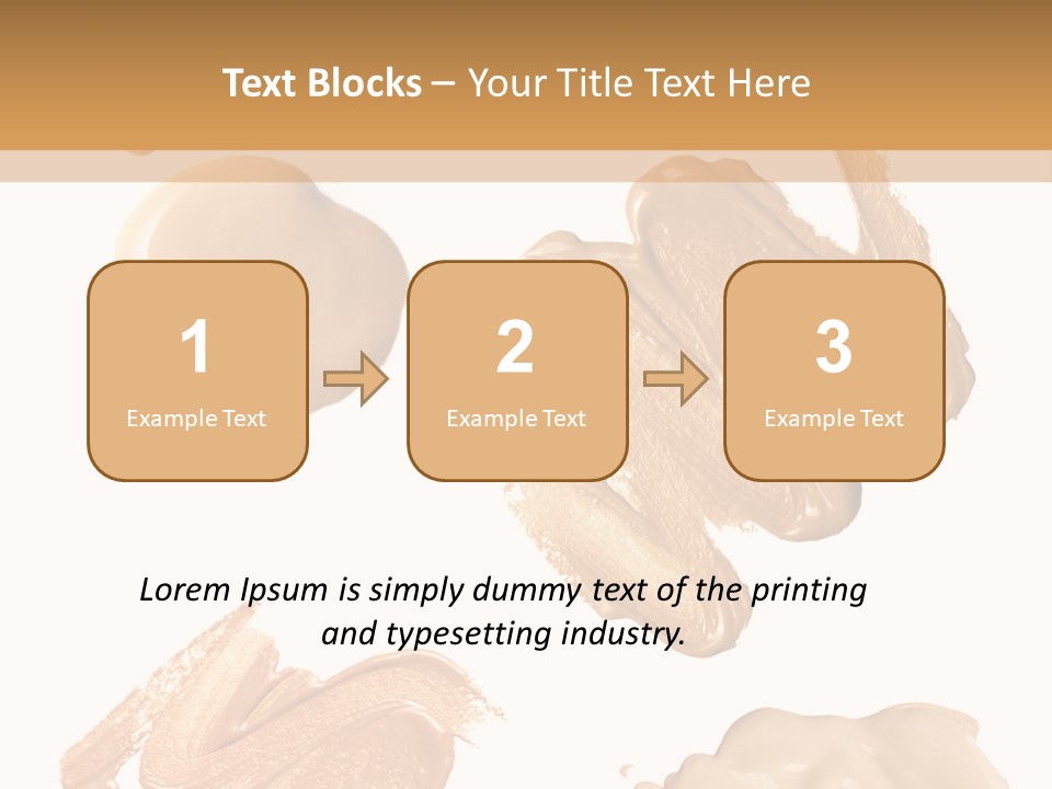 Beige Treatment Beauty PowerPoint Template