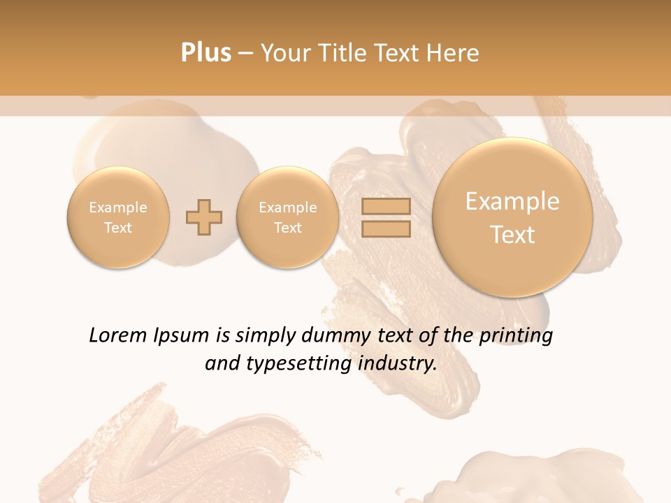 Beige Treatment Beauty PowerPoint Template