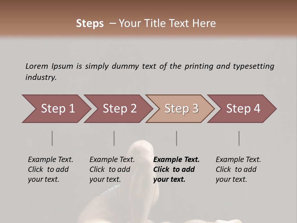 Concentration Health Person PowerPoint Template