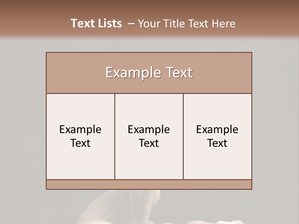 Concentration Health Person PowerPoint Template