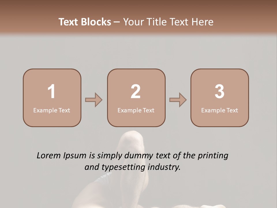 Concentration Health Person PowerPoint Template