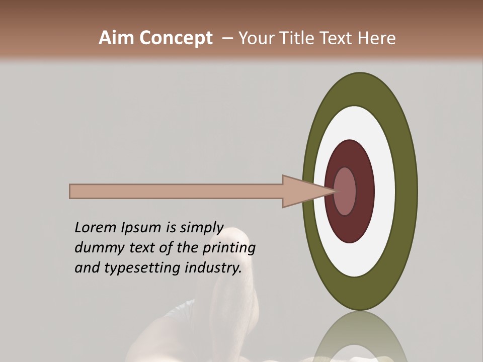 Concentration Health Person PowerPoint Template