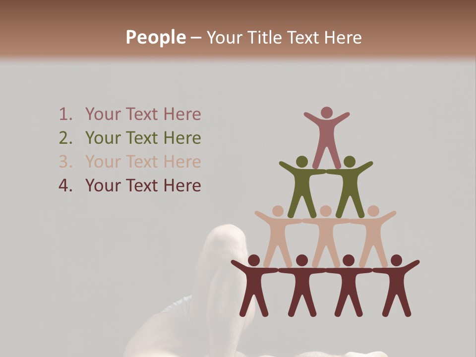 Concentration Health Person PowerPoint Template