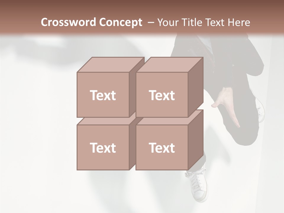Posing Elegance Color PowerPoint Template
