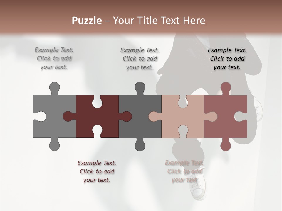 Posing Elegance Color PowerPoint Template