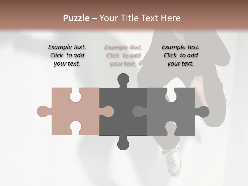 Posing Elegance Color PowerPoint Template