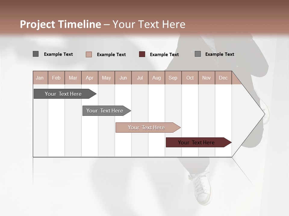 Posing Elegance Color PowerPoint Template