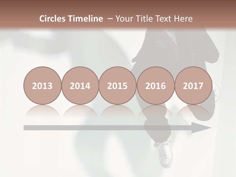 Posing Elegance Color PowerPoint Template