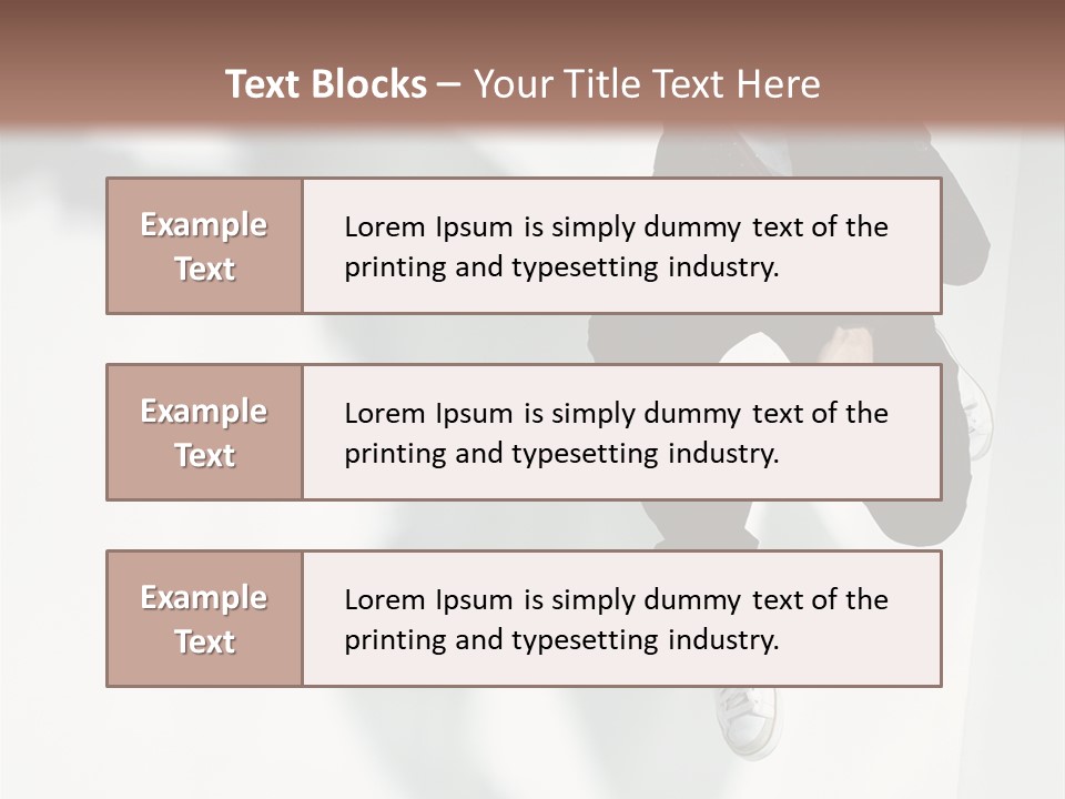 Posing Elegance Color PowerPoint Template