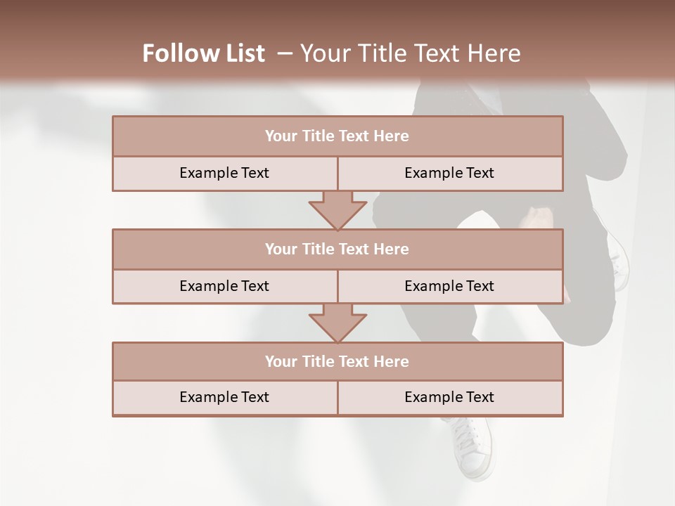 Posing Elegance Color PowerPoint Template