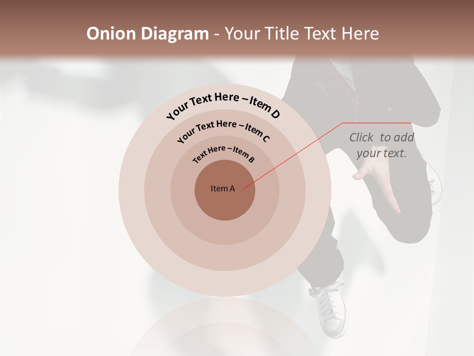 Posing Elegance Color PowerPoint Template