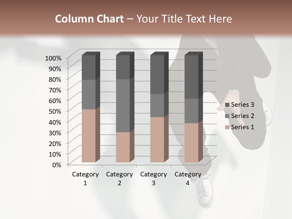 Posing Elegance Color PowerPoint Template