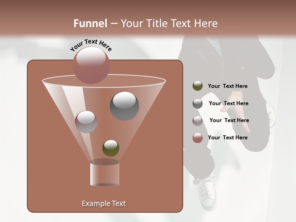 Posing Elegance Color PowerPoint Template