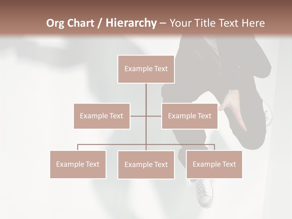 Posing Elegance Color PowerPoint Template