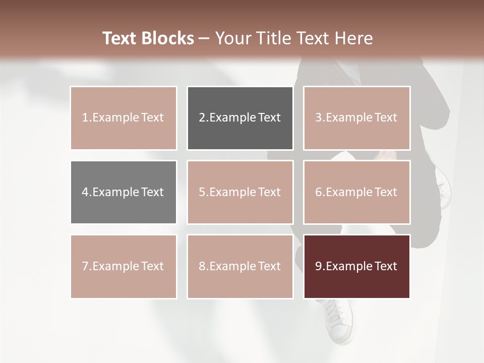 Posing Elegance Color PowerPoint Template