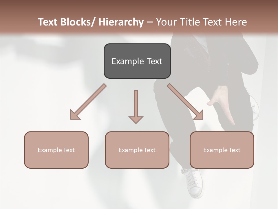 Posing Elegance Color PowerPoint Template