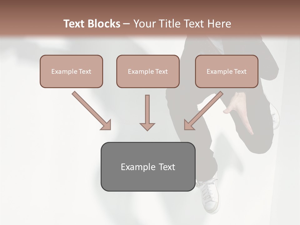 Posing Elegance Color PowerPoint Template