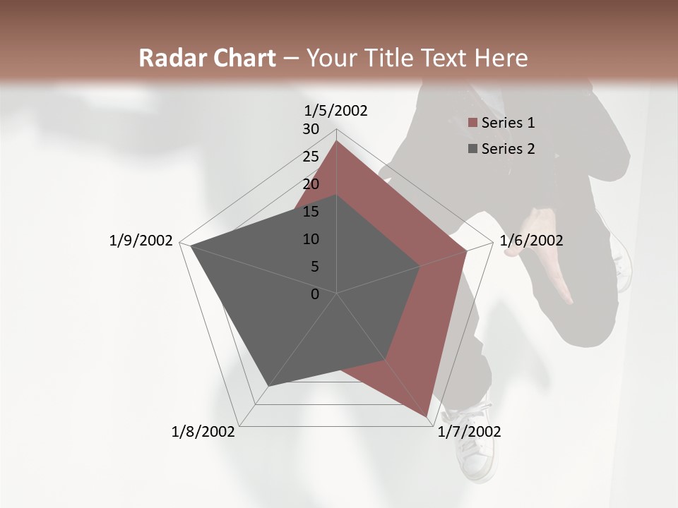 Posing Elegance Color PowerPoint Template