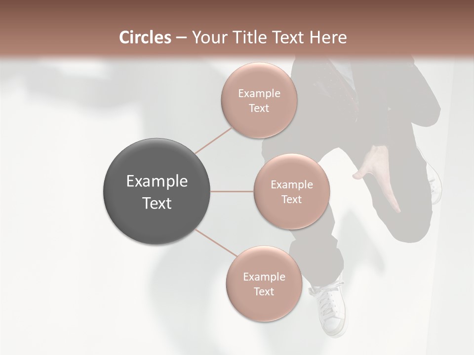 Posing Elegance Color PowerPoint Template