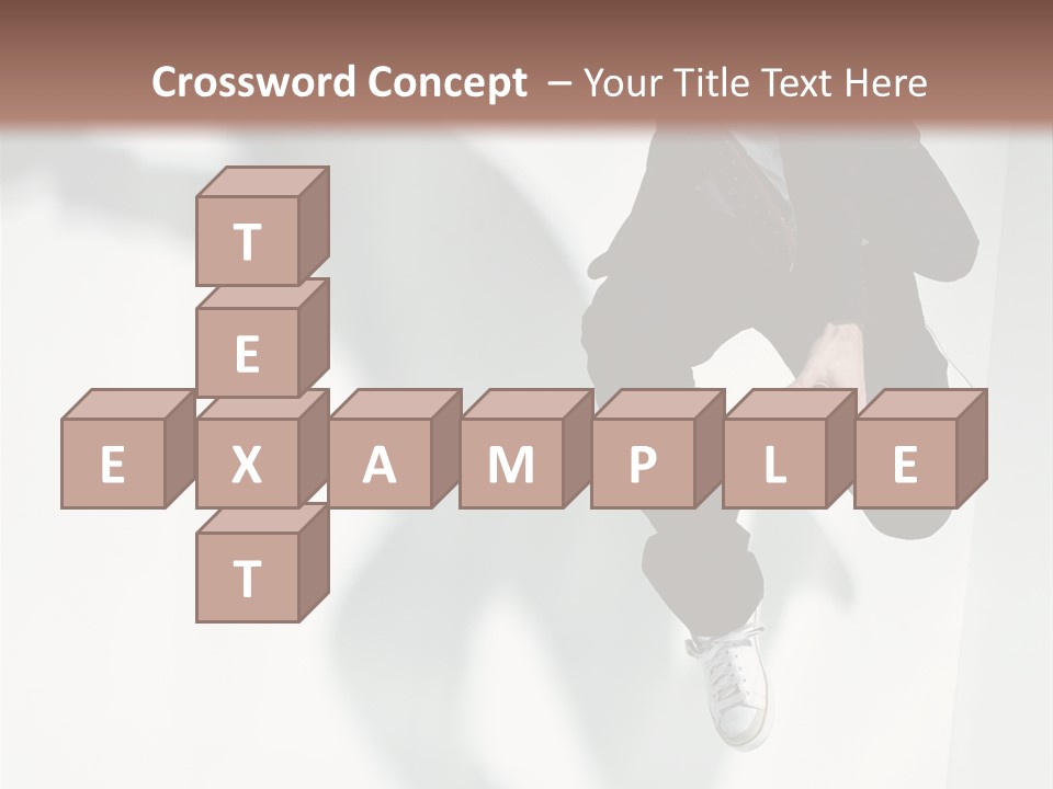 Posing Elegance Color PowerPoint Template