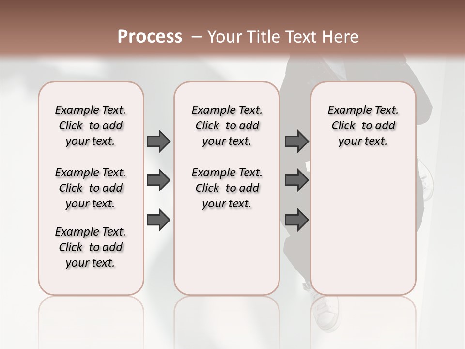 Posing Elegance Color PowerPoint Template