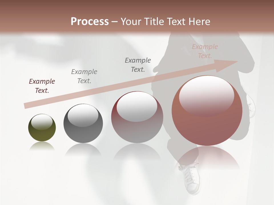 Posing Elegance Color PowerPoint Template