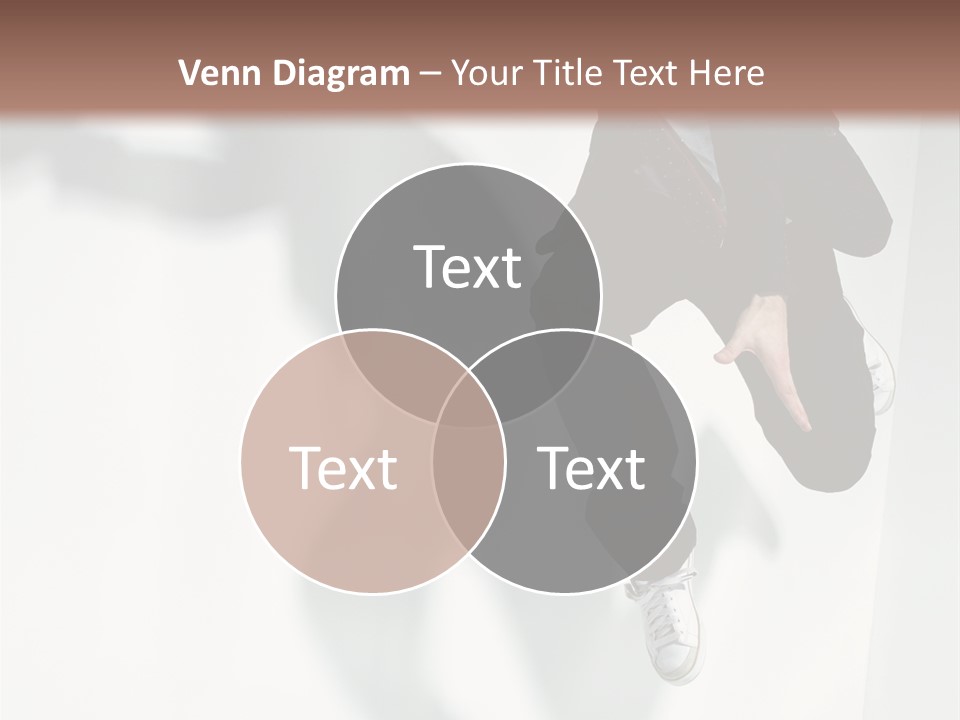 Posing Elegance Color PowerPoint Template