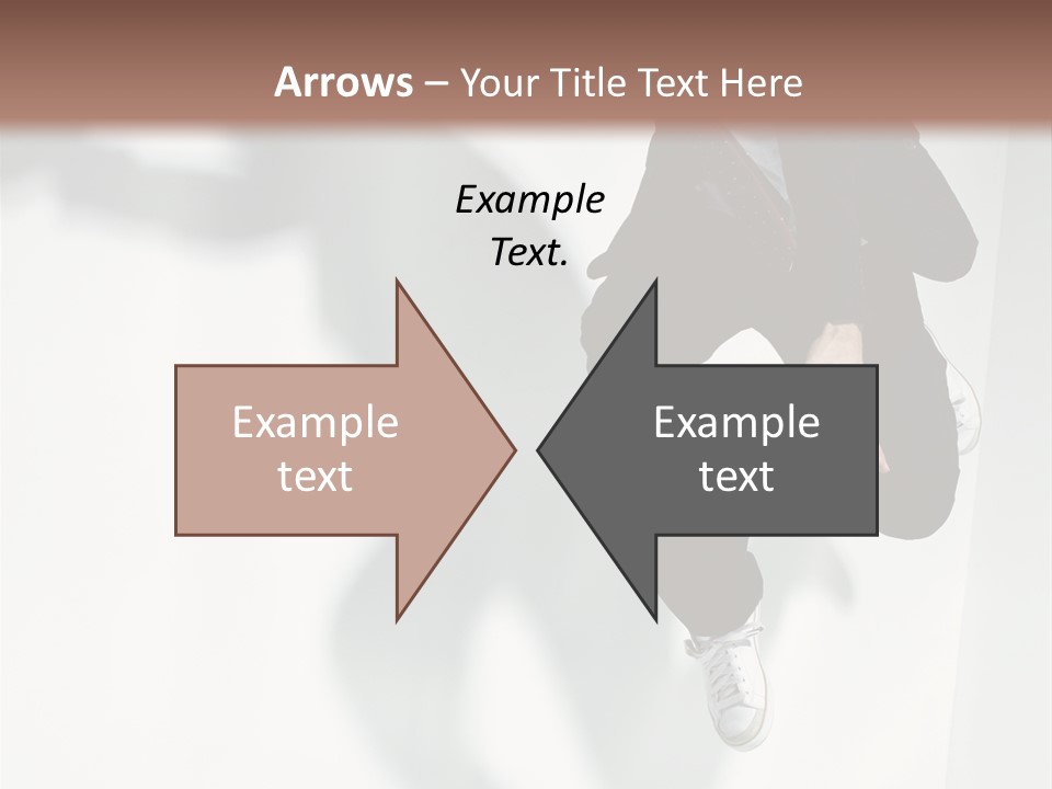 Posing Elegance Color PowerPoint Template