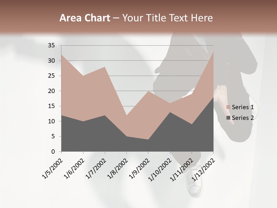 Posing Elegance Color PowerPoint Template