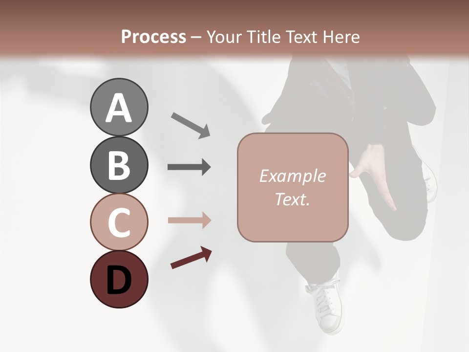 Posing Elegance Color PowerPoint Template