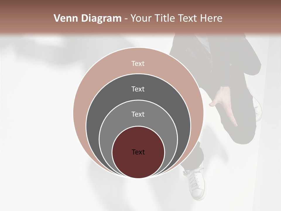 Posing Elegance Color PowerPoint Template