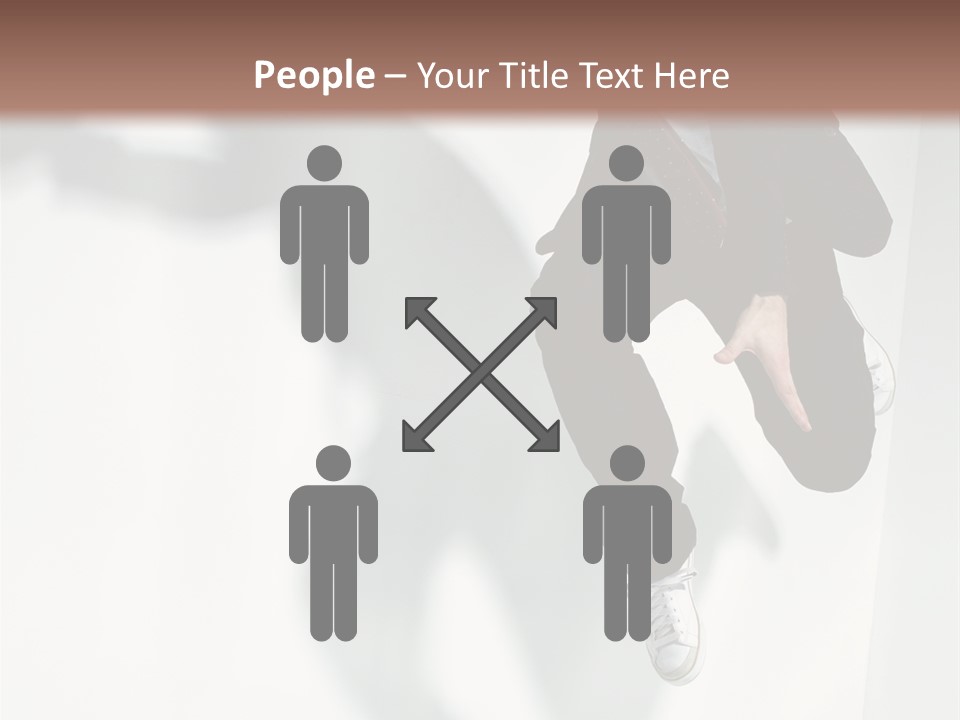 Posing Elegance Color PowerPoint Template