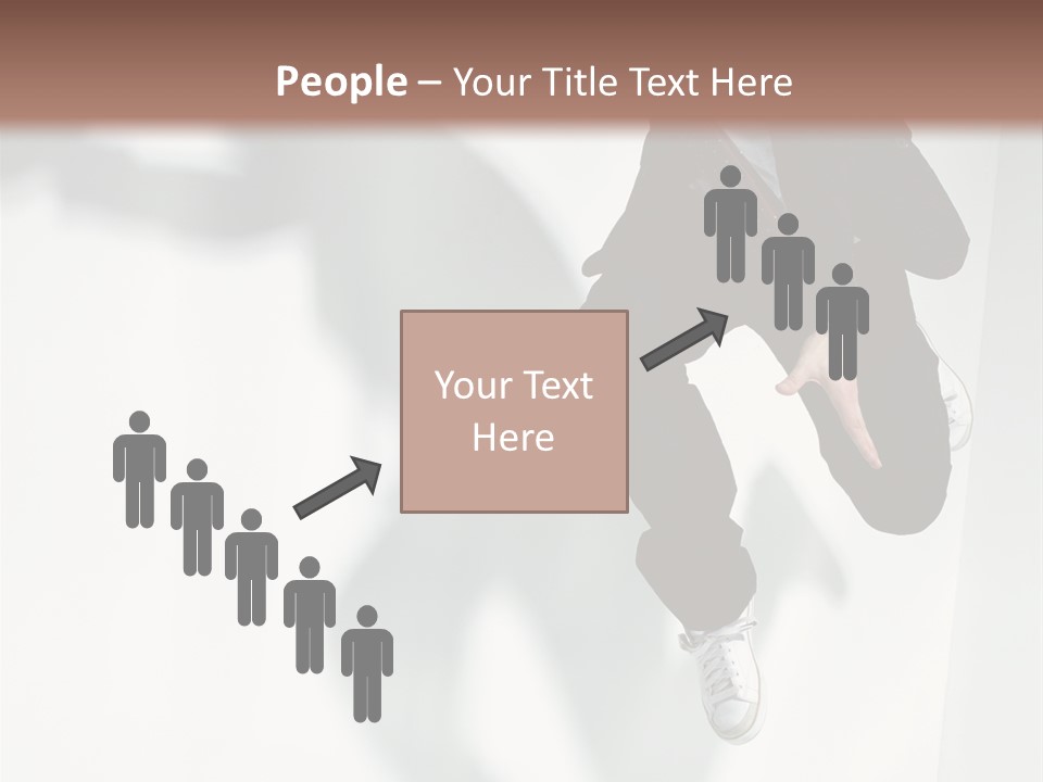 Posing Elegance Color PowerPoint Template