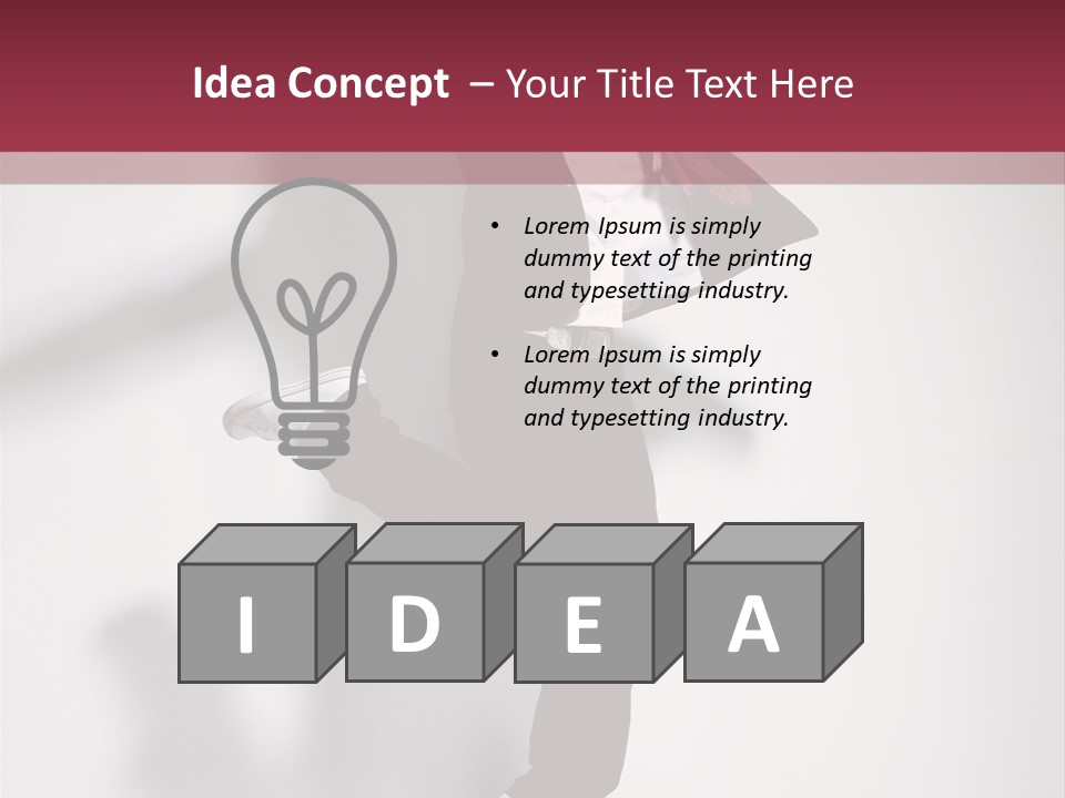 Dancer Performance Male PowerPoint Template