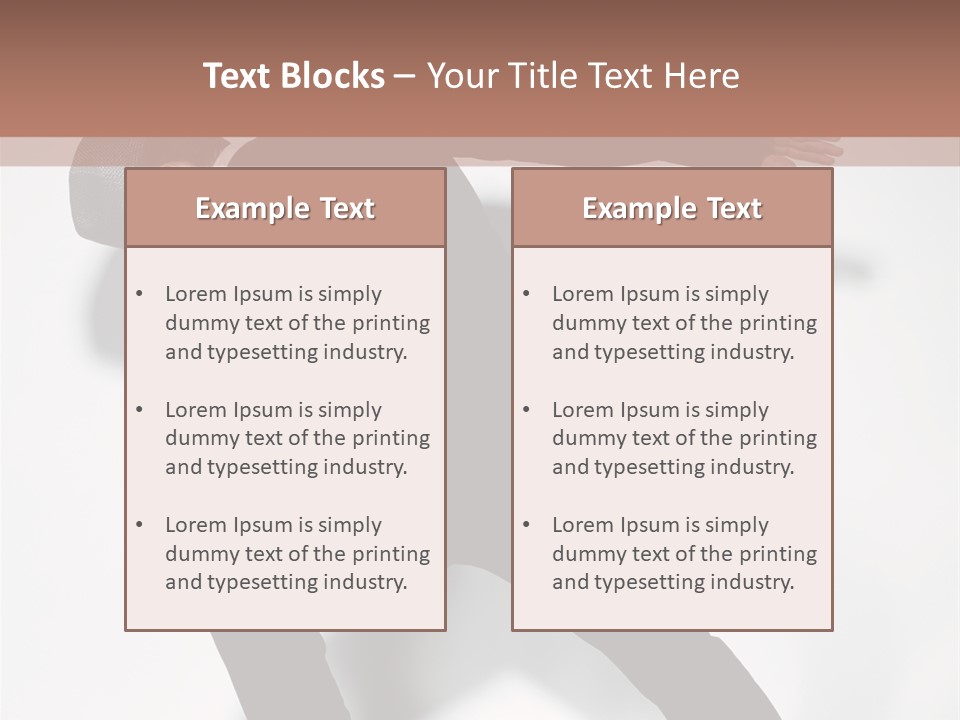 A Man In A Black Suit Is Dancing PowerPoint Template